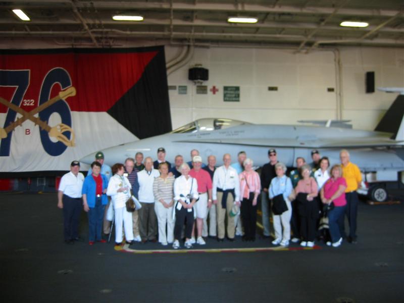 USS Ronald Reagan Tour Photo